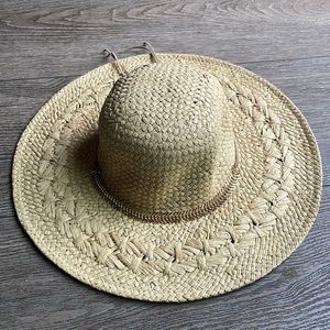 Straw Sun Floppy Hat